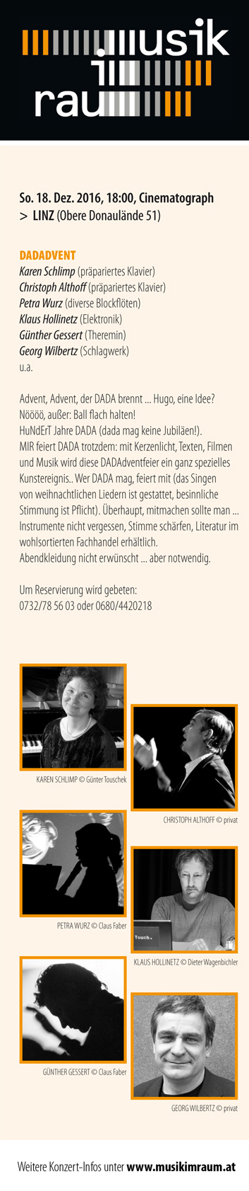 MiR Konzert 18.12.2016 MiR Konzert 18.12.2016
